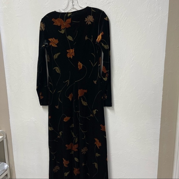 Vintage Maggy London Velvet Dress S - Picture 4 of 4